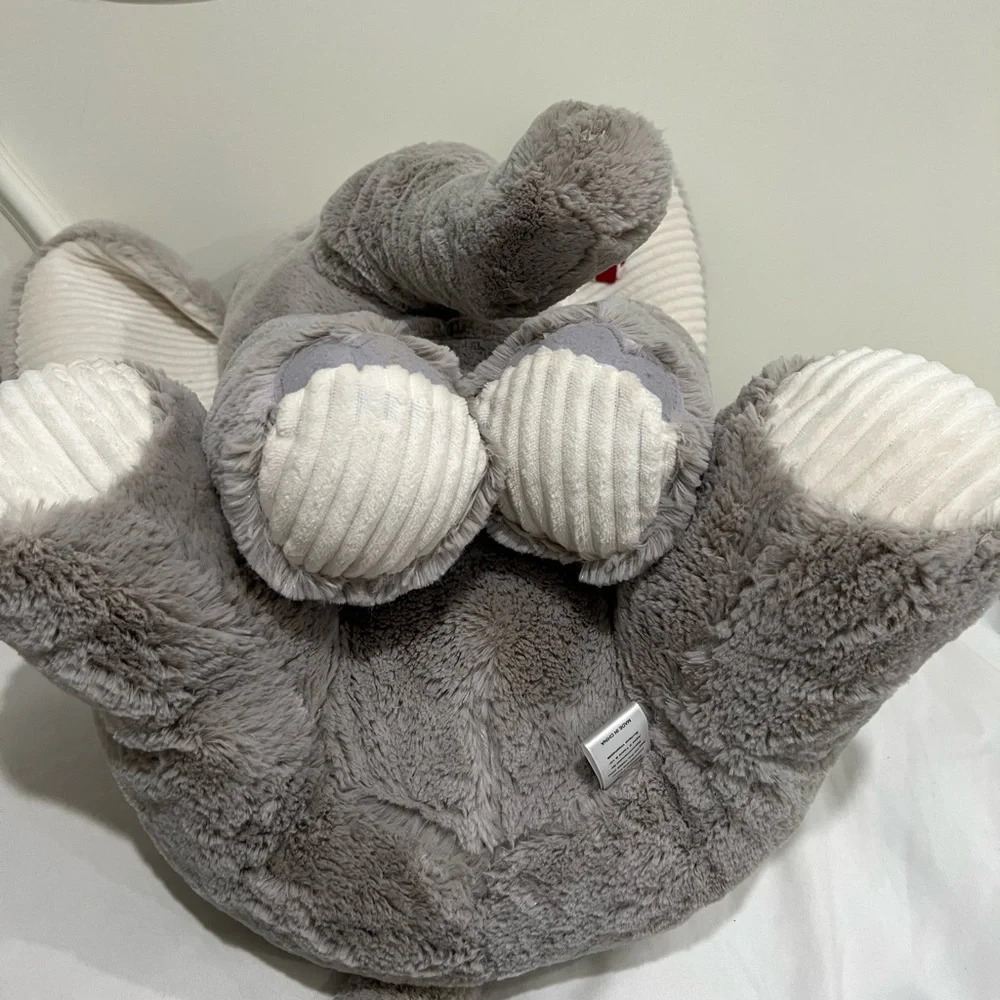 Gray Elephant Plush Toy - Picture 5 of 9
